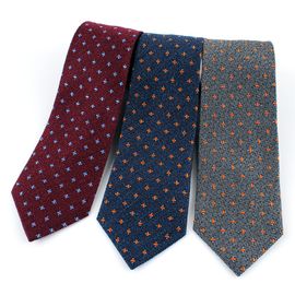 [MAESIO] KSK2610 Wool Silk Allover Necktie 8cm 3Color _ Men's Ties Formal Business, Ties for Men, Prom Wedding Party, All Made in Korea